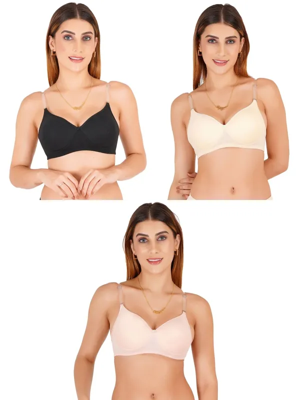 Multicolor_Cotton_Padded_Everyday_Bra_For_Women_Pack_Of_3