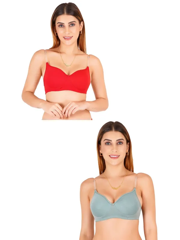 Tulzott_Women_Everyday_Padded_Bra_With_Transparent_With_Bra_Color_Strap_Pack_2