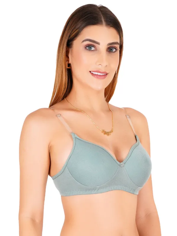 Sage_Green_Cotton_Padded_Everyday_Bra_For_Women