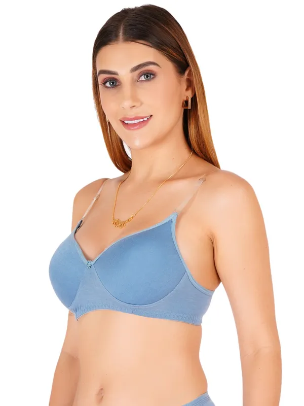 Soft_Blue_Cotton_Padded_Everyday_Bra_For_Women