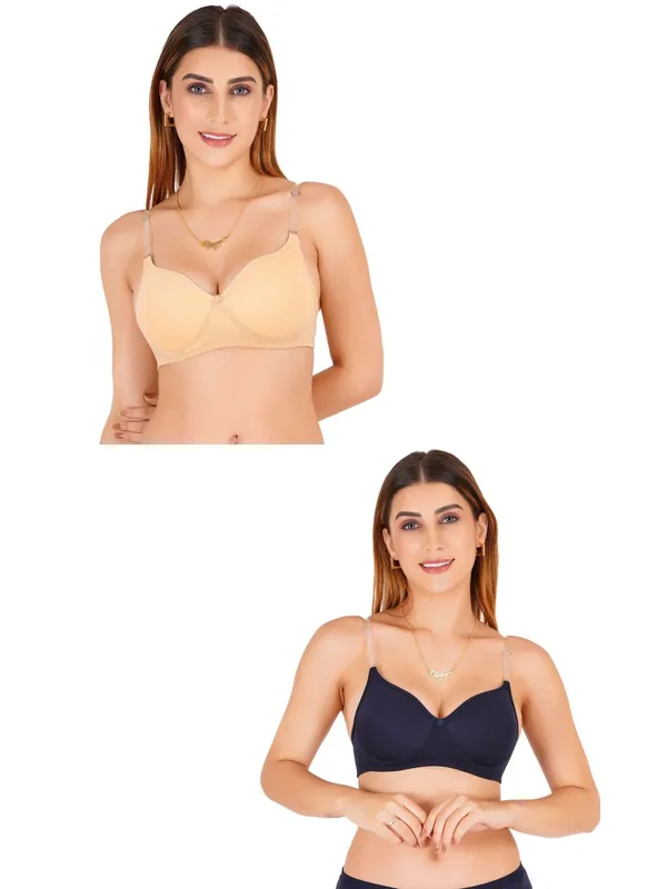 Tulzott_Cotton_Padded_Embellished_Everyday_Bra_For_Women_Pack_Of_2