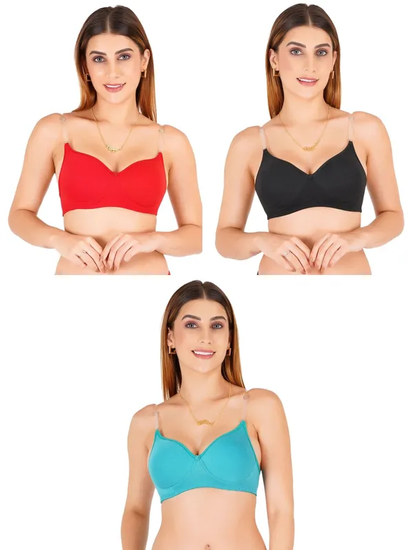 Multicolor_Cotton_Padded_Everyday_Bra_For_Women_Pack_Of_3