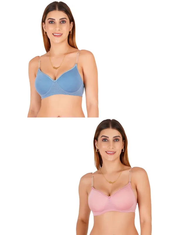 Tulzott_Women_Everyday_Padded_Bra_With_Transparent_With_Bra_Color_Strap_Pack_2