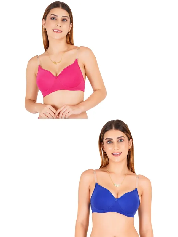 Pink_Tulzott_Cotton_Padded_Transparent_Strap_Bra_For_Women_Pack_Of_2