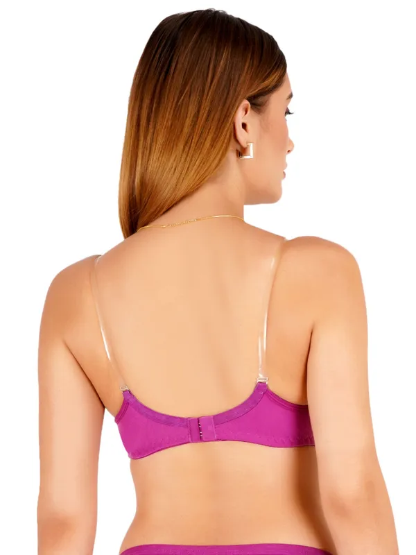 Magenta_Cotton_Padded_Everyday_Bra_For_Women