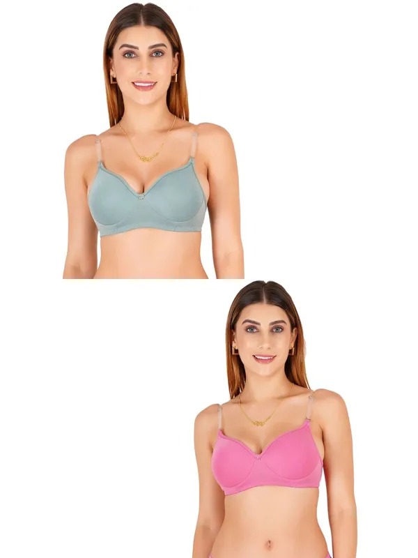 Tulzott_Women_Everyday_Padded_Bra_With_Transparent_With_Bra_Color_Strap_Pack_2