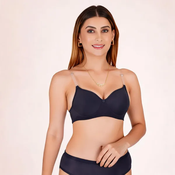 Navy_Cotton_Padded_Everyday_Bra_For_Women