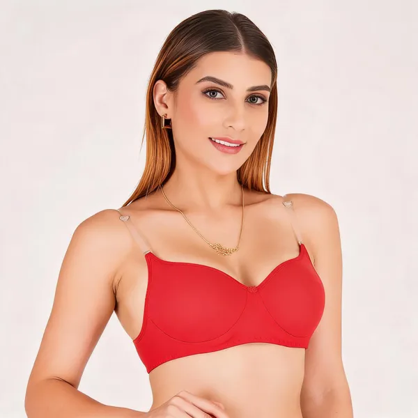 Red_And_Blue_Cotton_Padded_Sweetheart_Bra_For_Women_Pack_Of_2