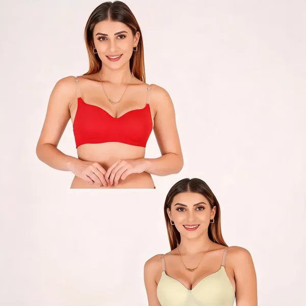 Tulzott_Women_Everyday_Padded_Bra_With_Transparent_With_Bra_Color_Strap_Pack_2
