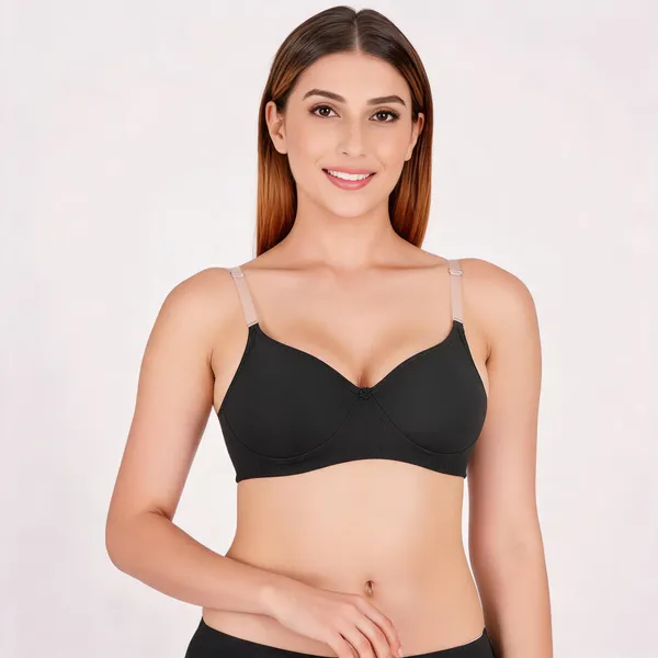 Tulzott_Women_Everyday_Padded_Bra_With_Transparent_With_Bra_Color_Strap_Pack_2