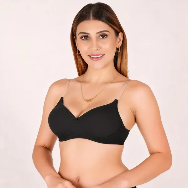 Tulzott_Women_Everyday_Padded_Bra_With_Transparent_With_Bra_Color_Strap_Pack_2