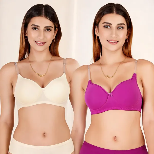 Tulzott_Cotton_Full_Coverage_Padded_Everyday_Bra_For_Women_Pack_Of_2