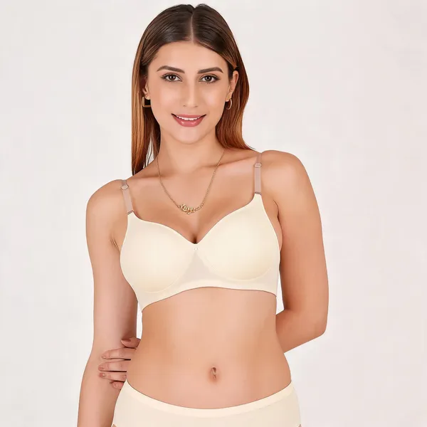 Beige_Tulzott_Cotton_Padded_Everyday_Bra_For_Women_Pack_Of_2