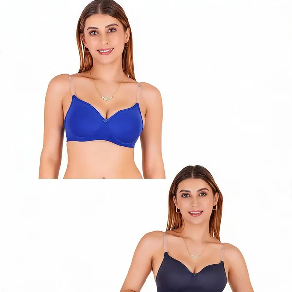 Cotton_Padded_Transparent_Strap_Bow_Detail_Everyday_Bra_For_Women_Pack_Of_2