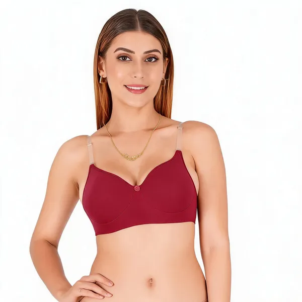 Tulzott_Women_Everyday_Padded_Bra_With_Transparent_With_Bra_Color_Strap_Pack_2
