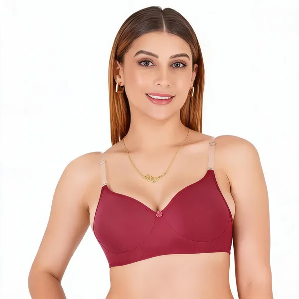 Tulzott_Women_Everyday_Padded_Bra_With_Transparent_With_Bra_Color_Strap_Pack_2