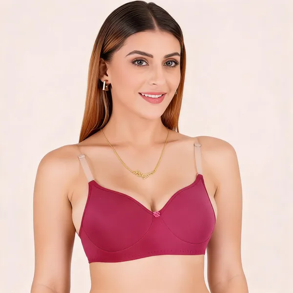 Tulzott_Women_Everyday_Padded_Bra_With_Transparent_With_Bra_Color_Strap_Pack_2
