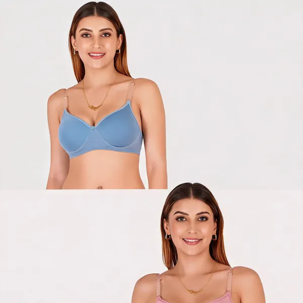 Tulzott_Women_Everyday_Padded_Bra_With_Transparent_With_Bra_Color_Strap_Pack_2