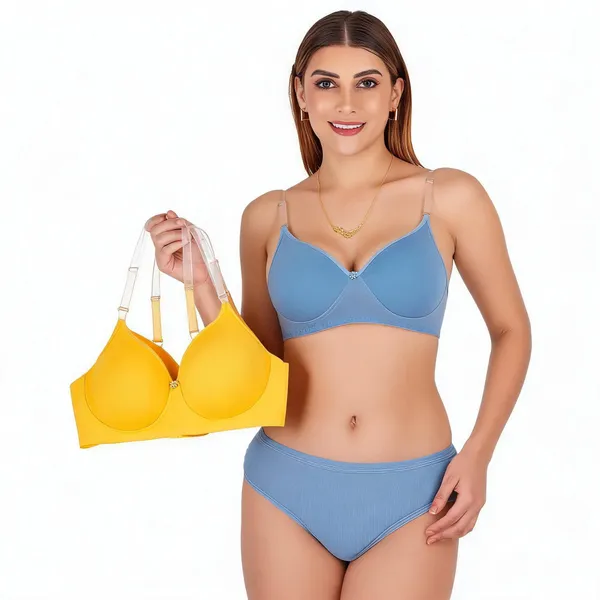 Tulzott_Women_Everyday_Padded_Bra_With_Transparent_With_Bra_Color_Strap_Pack_2