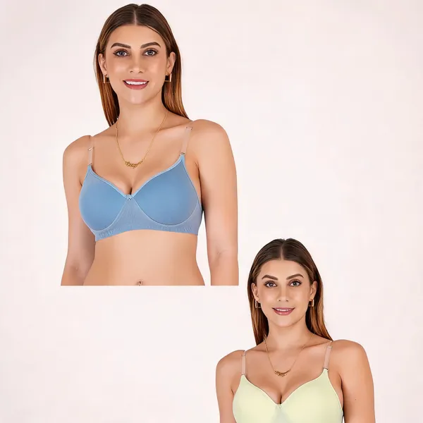 Tulzott_Women_Everyday_Padded_Bra_With_Transparent_With_Bra_Color_Strap_Pack_2