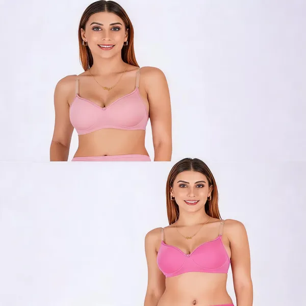 Pink_Cotton_Padded_Everyday_Bra_For_Women_Pack_Of_2