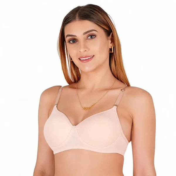 Pink_And_Beige_Cotton_Padded_Everyday_Bra_For_Women_Pack_Of_2
