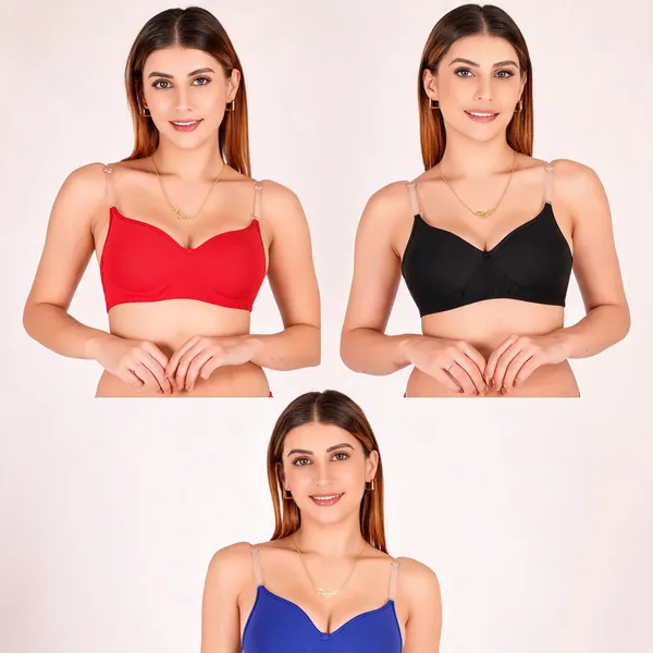 Multicolor_Cotton_Padded_Sweetheart_Neck_Bra_For_Women_Pack_Of_3