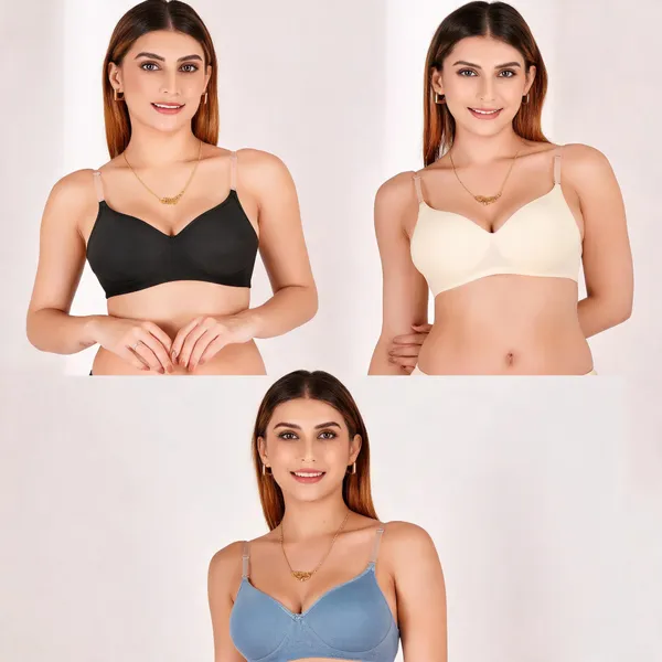 Multicolor_Cotton_Padded_Everyday_Bra_For_Women_Pack_Of_3