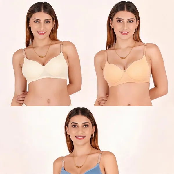 Cotton_Padded_Everyday_V-Neck_Bra_For_Women_Pack_Of_3