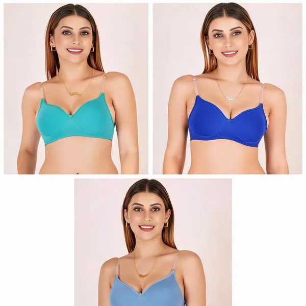 Cotton_Padded_Transparent_Strap_Everyday_Bra_For_Women_Pack_Of_3