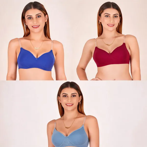 Cotton_Padded_Bow_Detail_Transparent_Strap_Bra_For_Women_Pack_Of_3