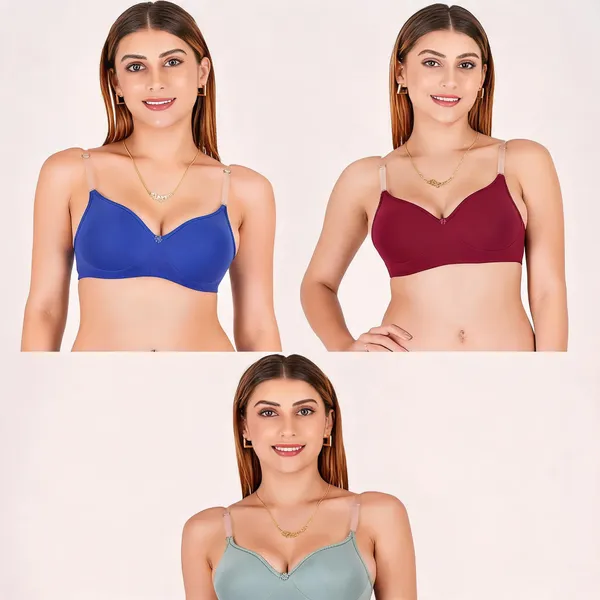 Cotton_Padded_Sweetheart_Neck_Transparent_Strap_Bra_For_Women_Pack_Of_3