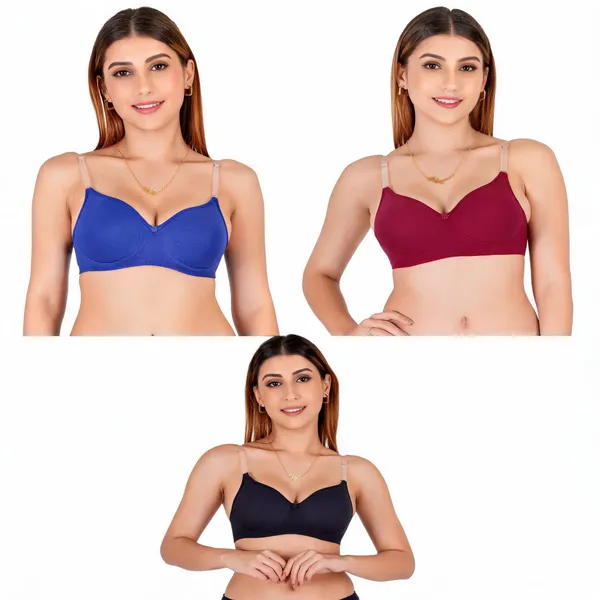 Multicolor_Cotton_Padded_Everyday_Bra_For_Women_Pack_Of_3