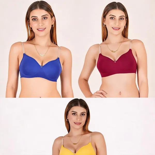 Multicolor_Cotton_Padded_Sweetheart_Neck_Bra_For_Women_Pack_Of_3