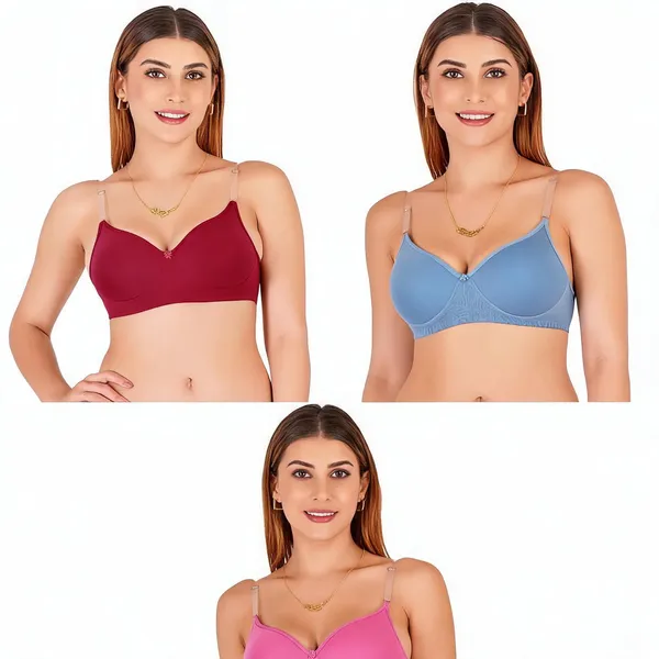 Multicolor_Cotton_Padded_Everyday_Bra_For_Women_Pack_Of_3
