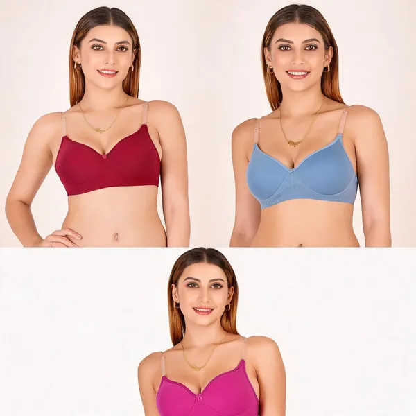 Multicolor_Cotton_Padded_Everyday_Bra_For_Women_Pack_Of_3