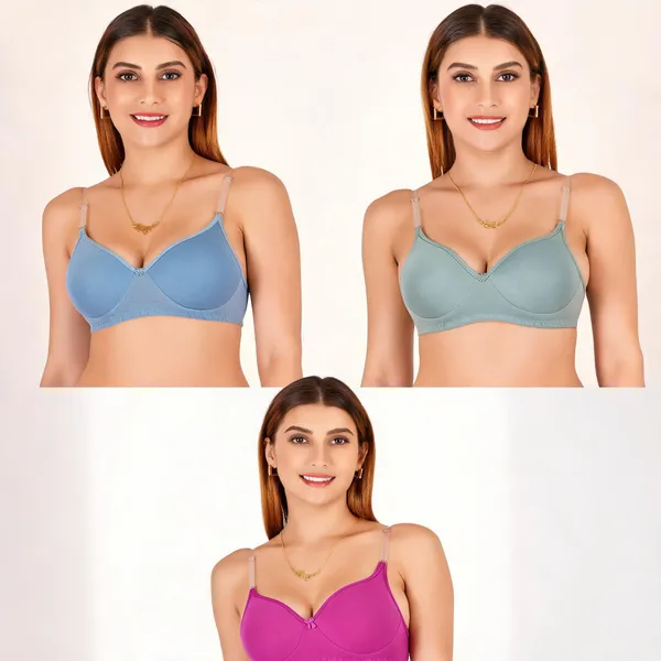Multicolor_Cotton_Padded_Everyday_Bra_For_Women_Pack_Of_3
