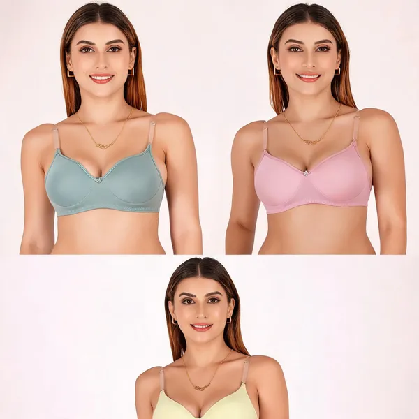 Multicolor_Cotton_Padded_Full_Coverage_Bra_For_Women_Pack_Of_3