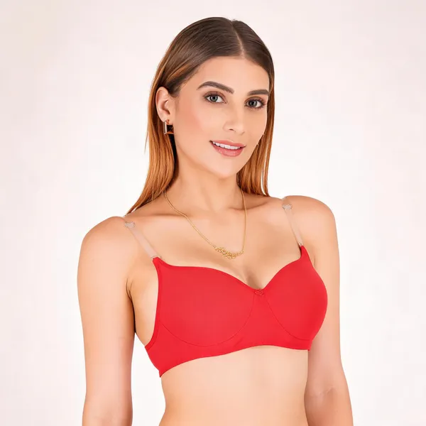 Multicolour_Cotton_Padded_Sweetheart_Bra_For_Women_Pack_Of_4