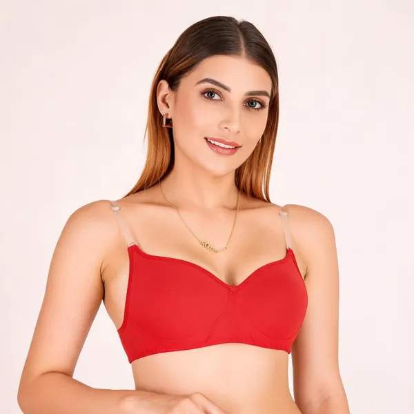 Multicolour_Cotton_Padded_Sweetheart_Bra_For_Women_Pack_Of_4