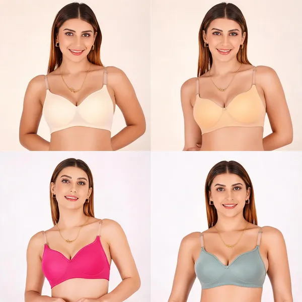 Cotton_Padded_Moulded_Cup_Everyday_Bra_For_Women_Pack_Of_4