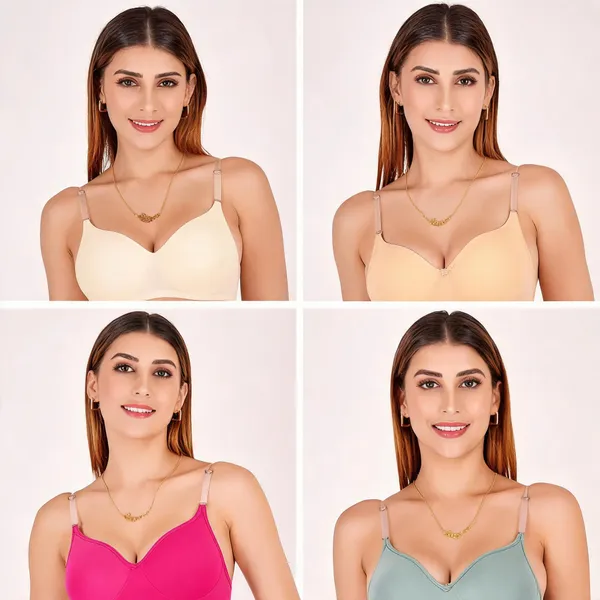 Cotton_Padded_Moulded_Cup_Everyday_Bra_For_Women_Pack_Of_4
