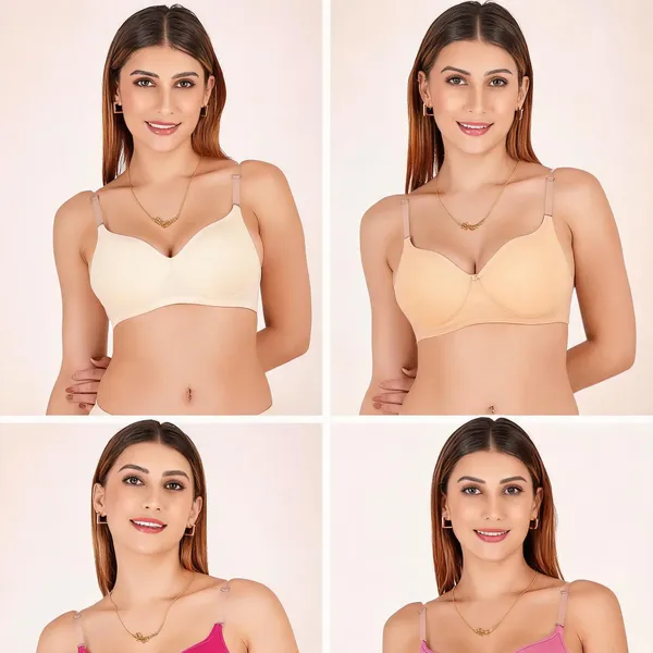 Cotton_Padded_Moulded_Cup_Everyday_Bra_For_Women_Pack_Of_4
