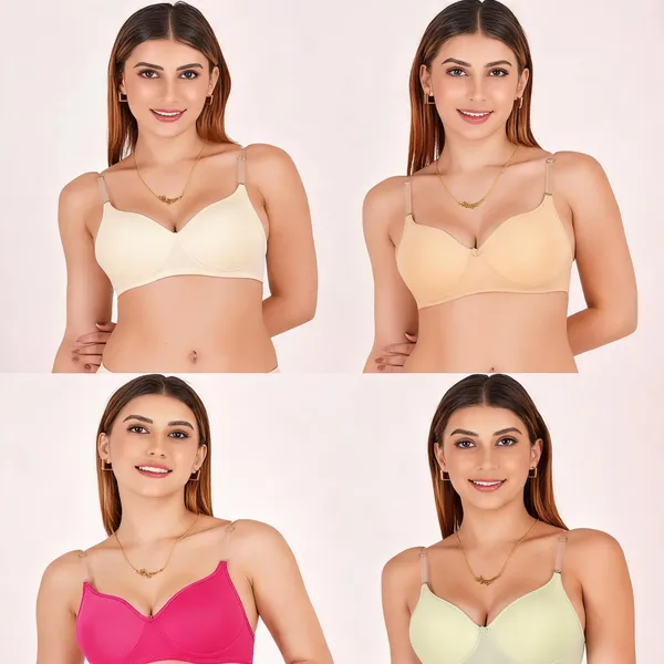 Cotton_Padded_Moulded_Cup_Everyday_Bra_For_Women_Pack_Of_4