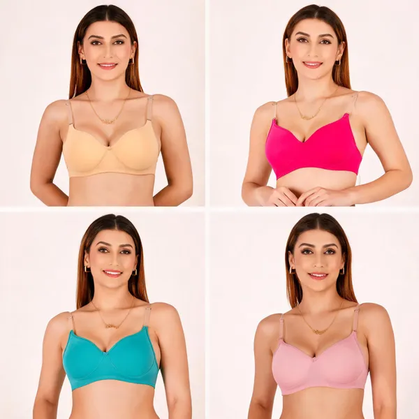 Cotton_Padded_Moulded_Cup_Everyday_Bra_For_Women_Pack_Of_4