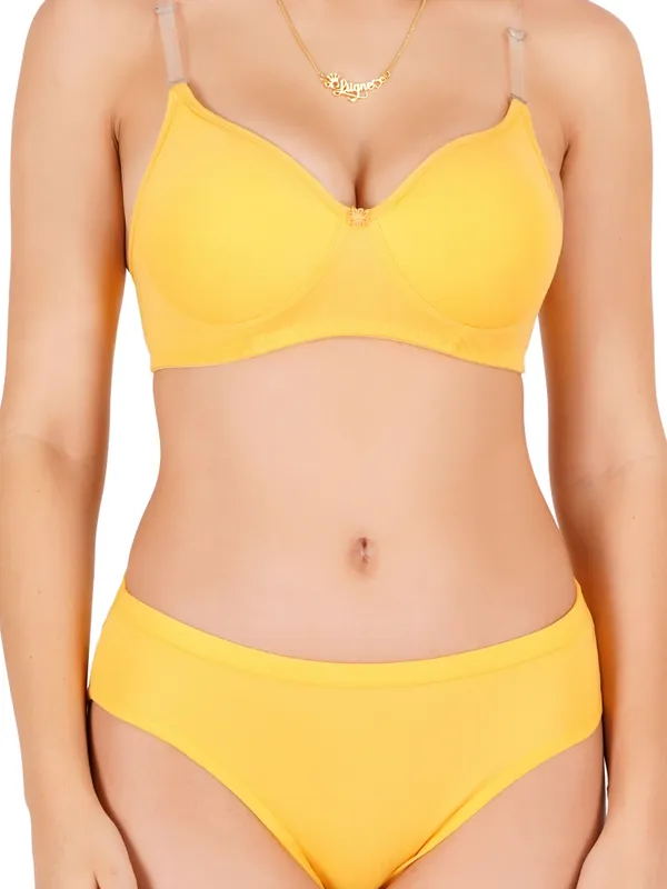 Yellow_And_Magenta_Cotton_Padded_Everyday_Bra_For_Women_Pack_Of_2