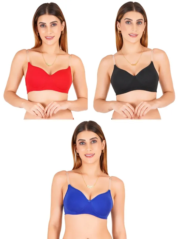 Multicolor_Cotton_Padded_Sweetheart_Neck_Bra_For_Women_Pack_Of_3