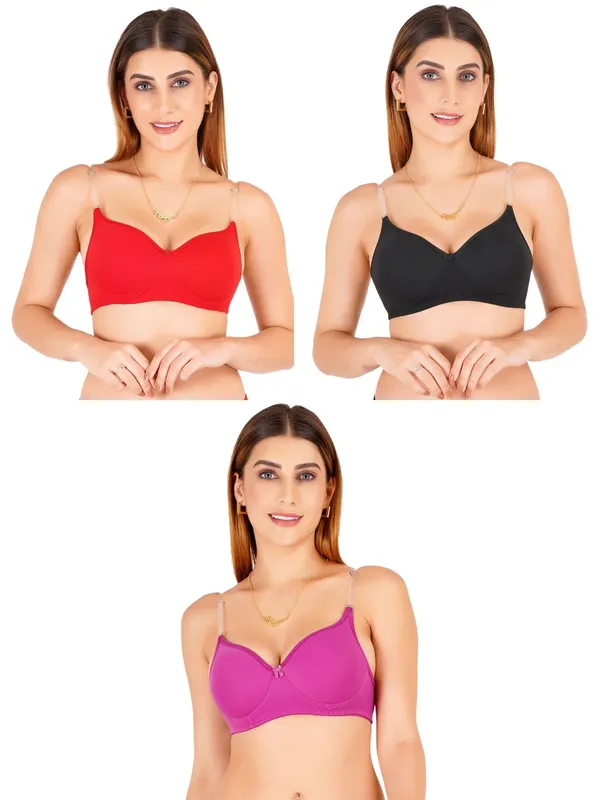 Multicolor_Cotton_Padded_Everyday_Bra_For_Women_Pack_Of_3