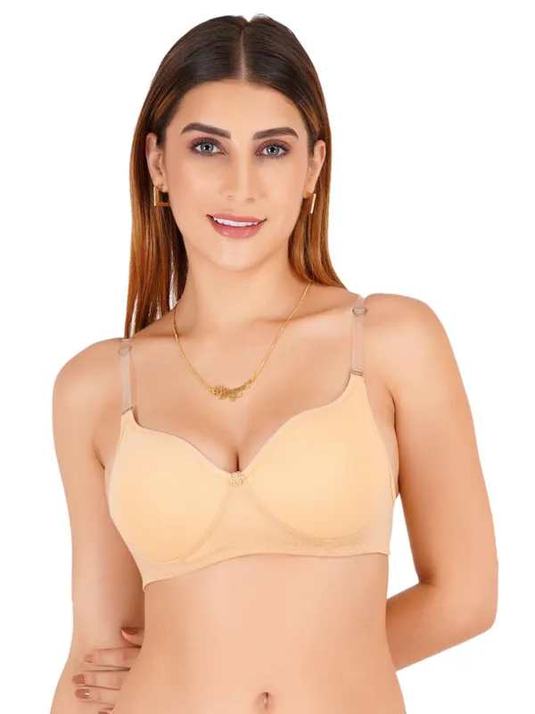 Multicolor_Cotton_Padded_Solid_Embellished_Everyday_Bra_For_Women_Pack_Of_4