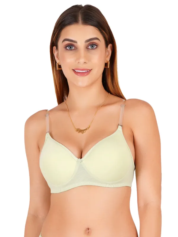Pale_Green_Cotton_Padded_Everyday_Bra_For_Women